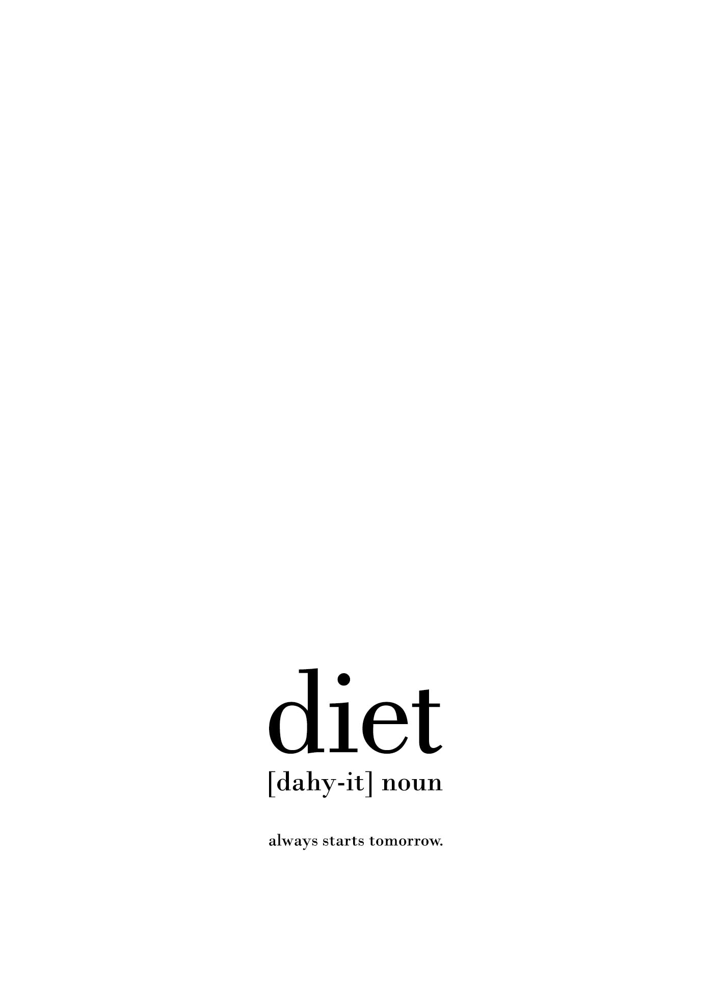 queence Wanddekoobjekt »diet«, Stahlschild, Blechschild, Spruch, Witzig, Wanddeko, retro, 20x30cm queence Wanddekoobjekt »diet«, Stahlschild, Blechschild, Spruch, Witzig, Wanddeko, retro, 20x30cm von queence