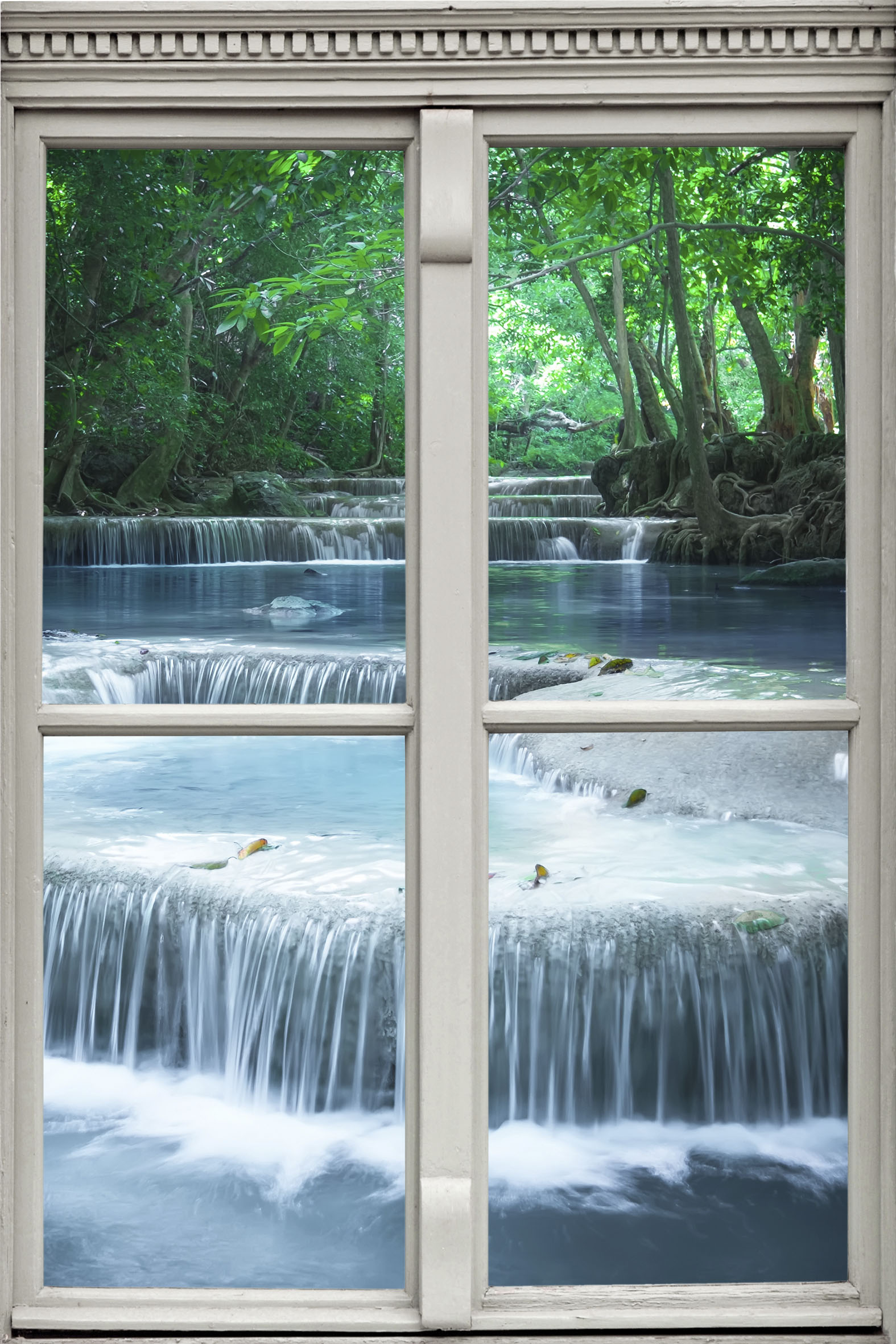 queence Wandsticker »Bach«, Wandsticker, Wandbild, selbstklebend, 3D, Fenster queence Wandsticker »Bach«, Wandsticker, Wandbild, selbstklebend, 3D, Fenster von queence
