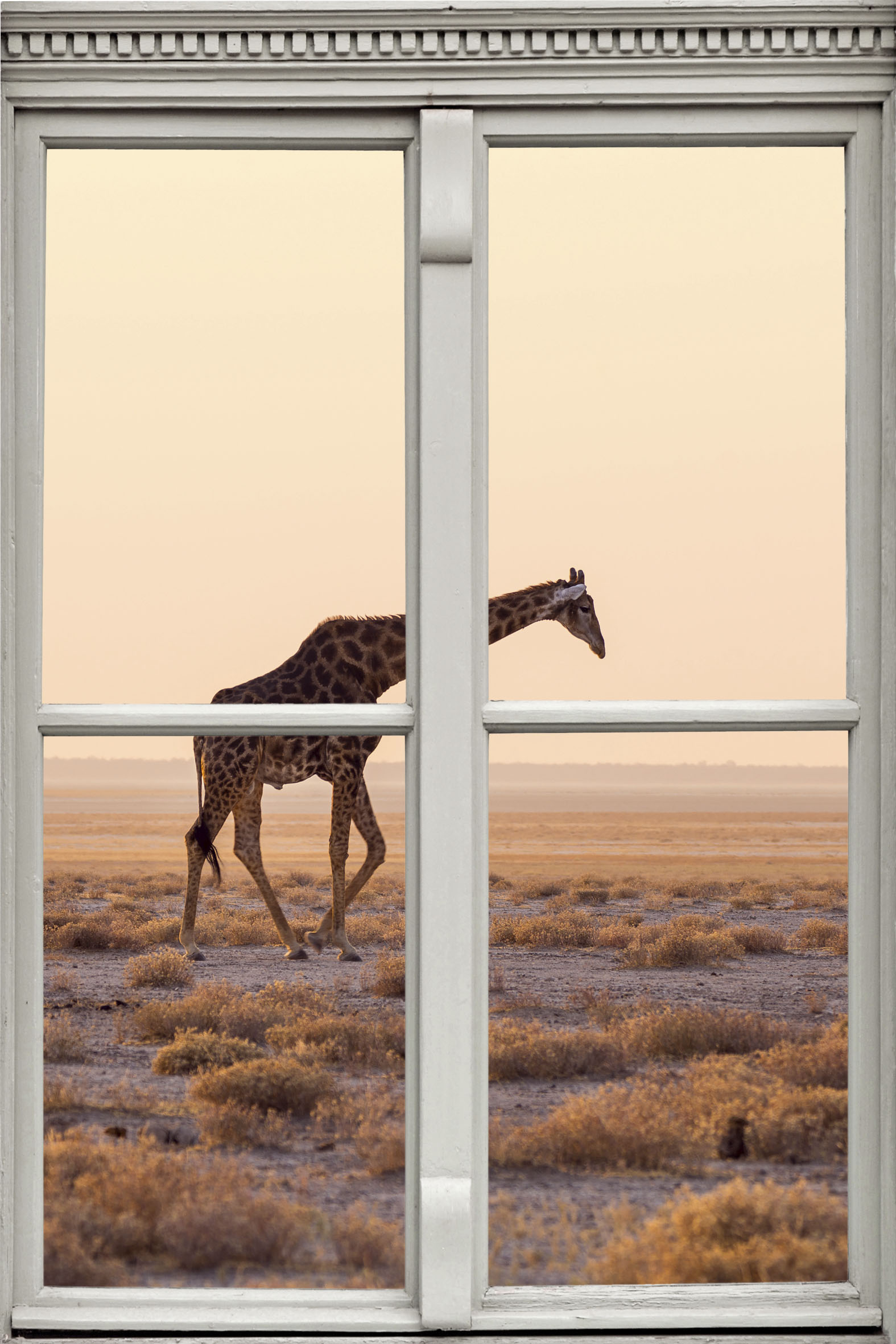 queence Wandsticker »Giraffe« von queence