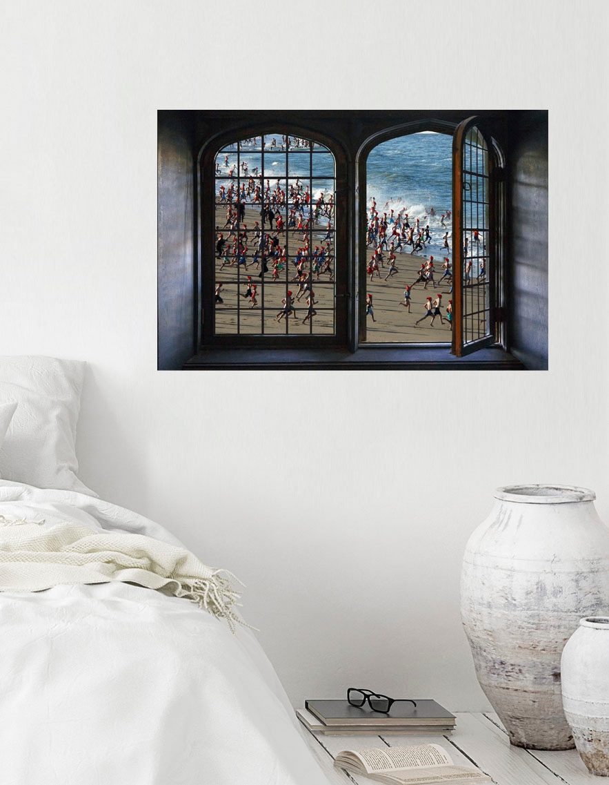 queence Wandsticker »Lets go swim«, Wandsticker, Wandbild, selbstklebend, 3D, Fenster queence Wandsticker »Lets go swim«, Wandsticker, Wandbild, selbstklebend, 3D, Fenster von queence