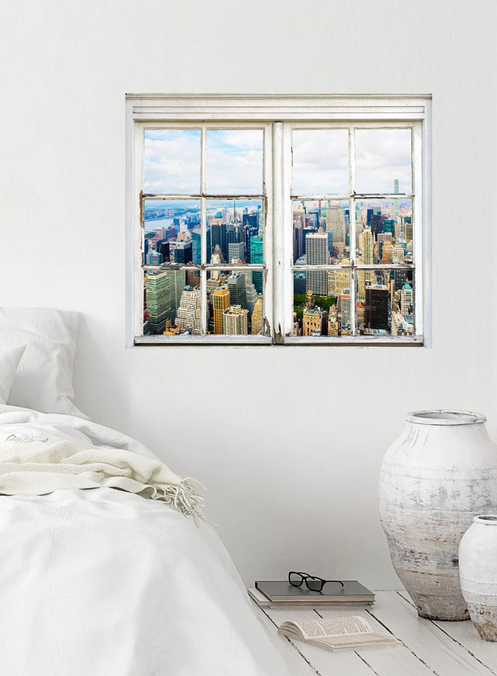 queence Wandsticker »New York«, Wandsticker, Wandbild, selbstklebend, Amerika queence Wandsticker »New York«, Wandsticker, Wandbild, selbstklebend, Amerika von queence