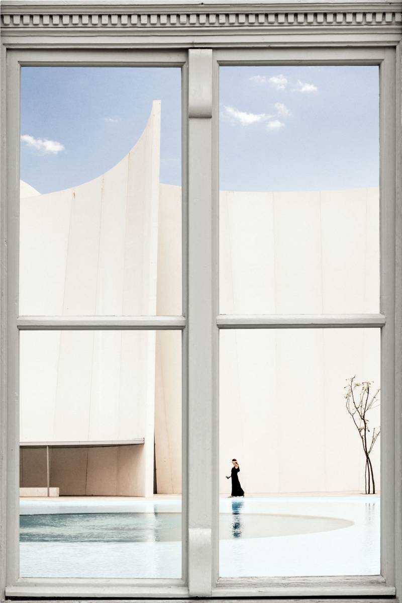 queence Wandsticker »Pool«, Wandsticker, Wandbild, selbstklebend, 3D, Fenster von queence