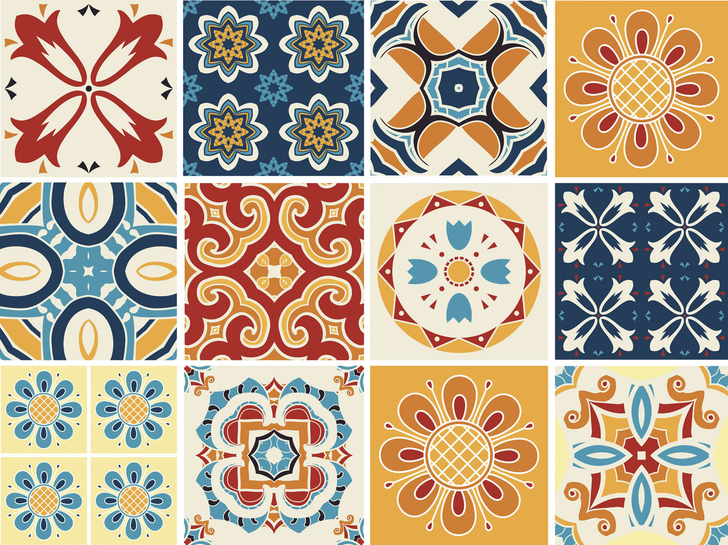queence Wandsticker »Shila«, (12 St.), Sticker, Fliesensticker, Ornamente queence Wandsticker »Shila«, (12 St.), Sticker, Fliesensticker, Ornamente von queence