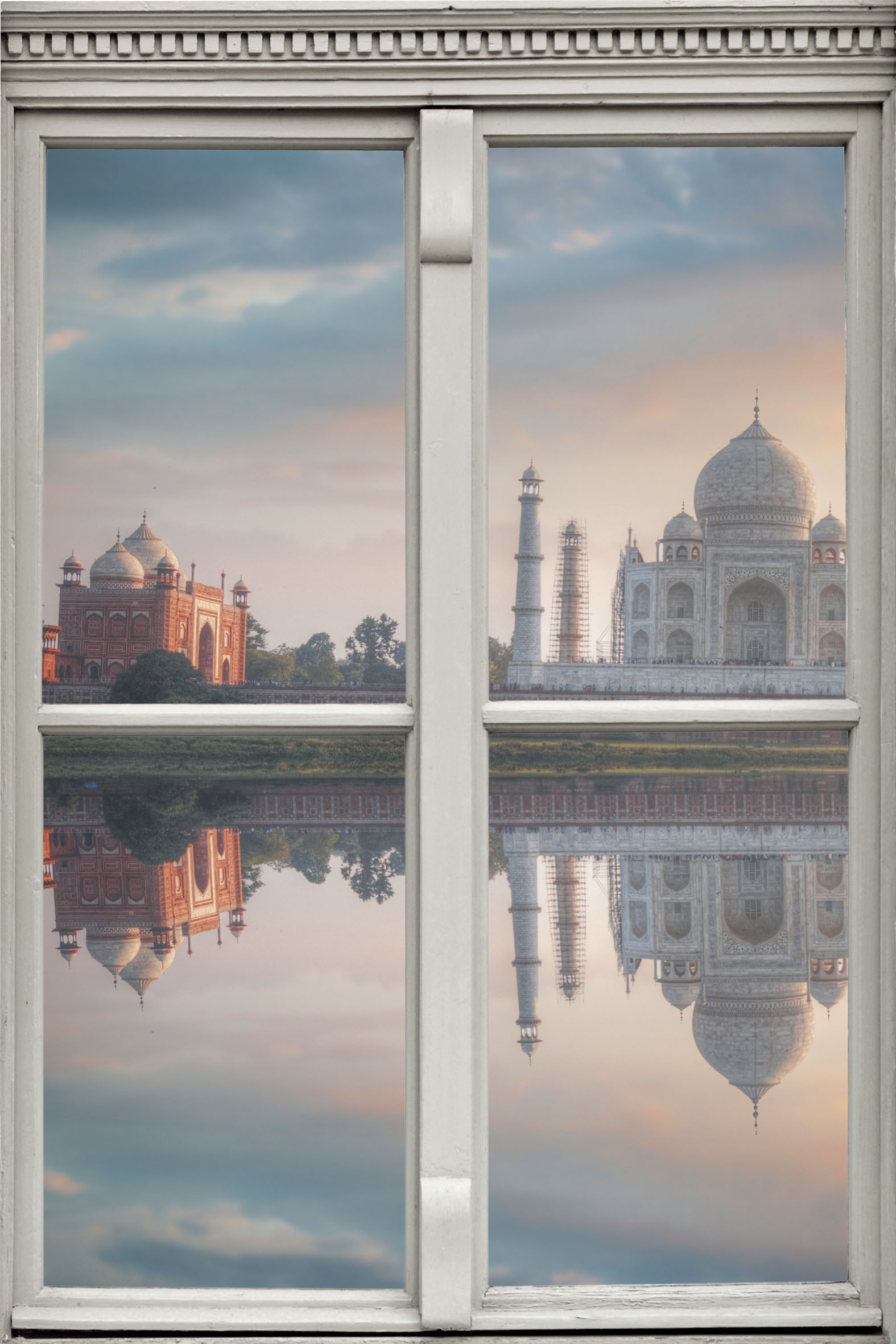 queence Wandsticker »Taj Mahal« von queence