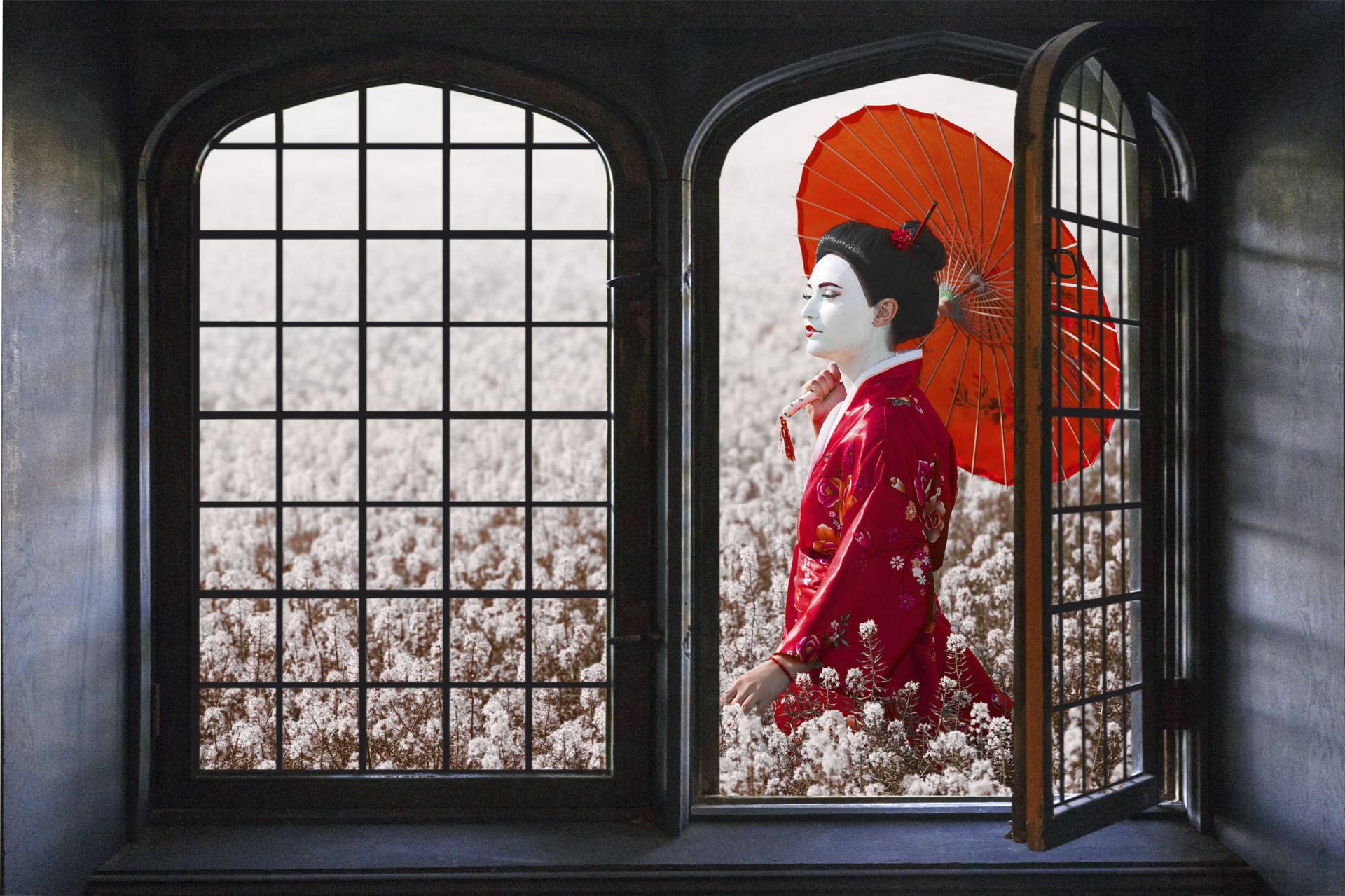 queence Wandsticker »Touch of China«, Wandsticker, Wandbild, selbstklebend, 3D, Fenster queence Wandsticker »Touch of China«, Wandsticker, Wandbild, selbstklebend, 3D, Fenster von queence