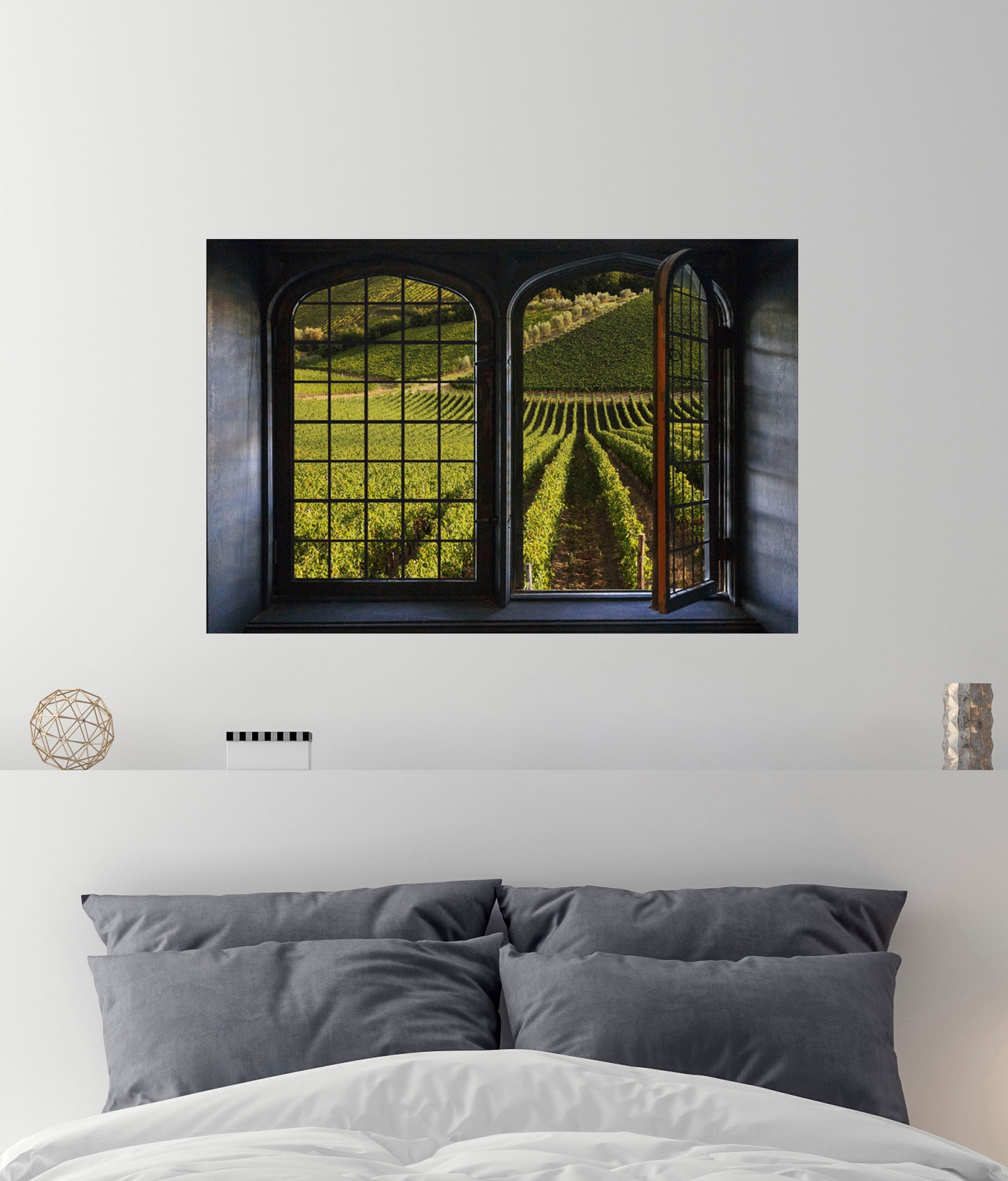 queence Wandsticker »Weinreben«, Wandsticker, Wandbild, selbstklebend, 3D, Fenster queence Wandsticker »Weinreben«, Wandsticker, Wandbild, selbstklebend, 3D, Fenster von queence