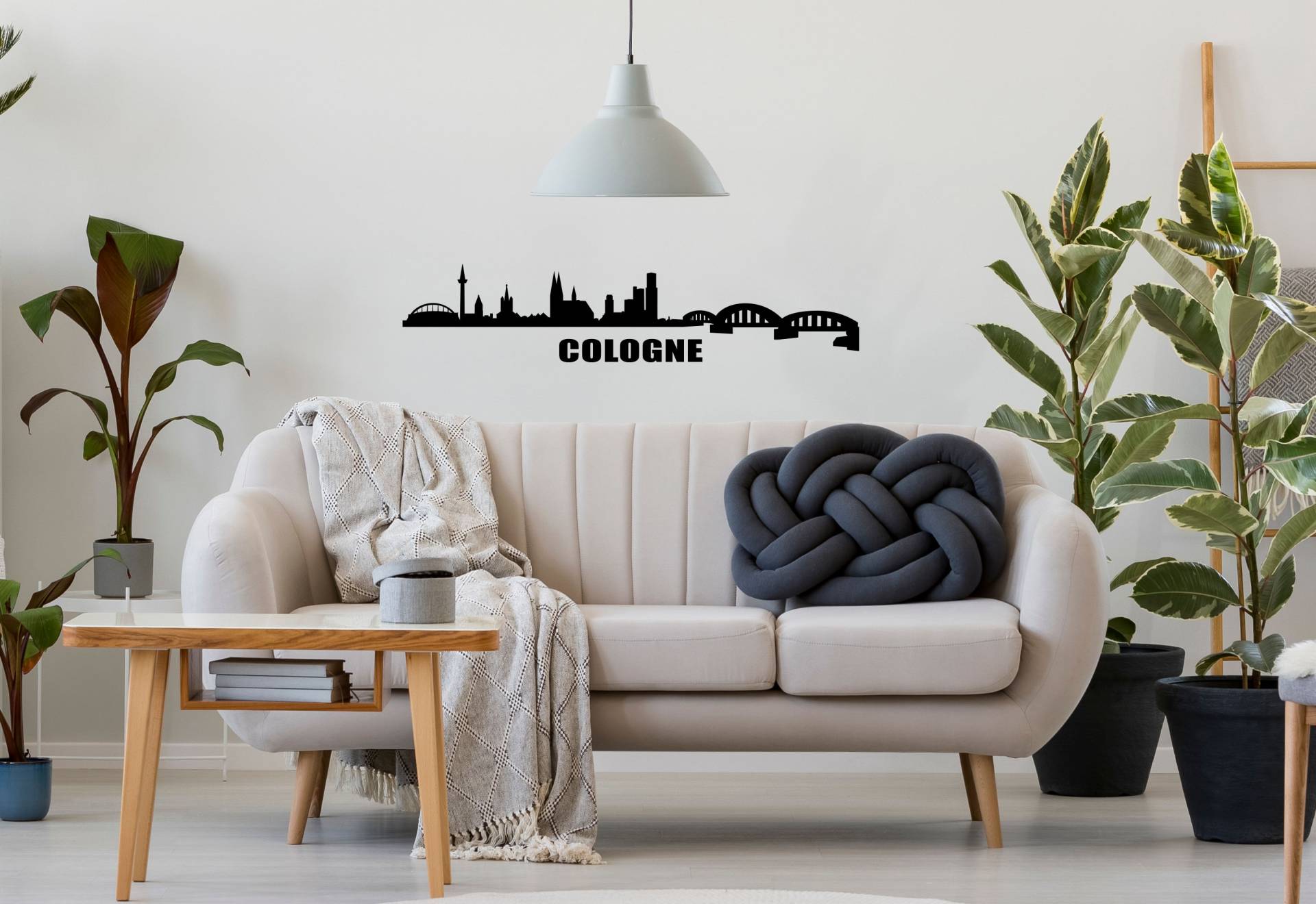 queence Wandtattoo »Cologne Skyline«, (1 St.) von queence