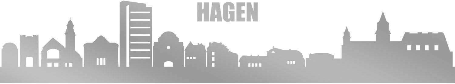 queence Wandtattoo »Hagen Skyline«, (1 St.) von queence