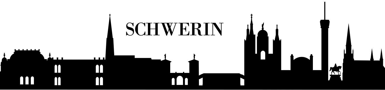 queence Wandtattoo »Schwerin Skyline«, (1 St.) von queence