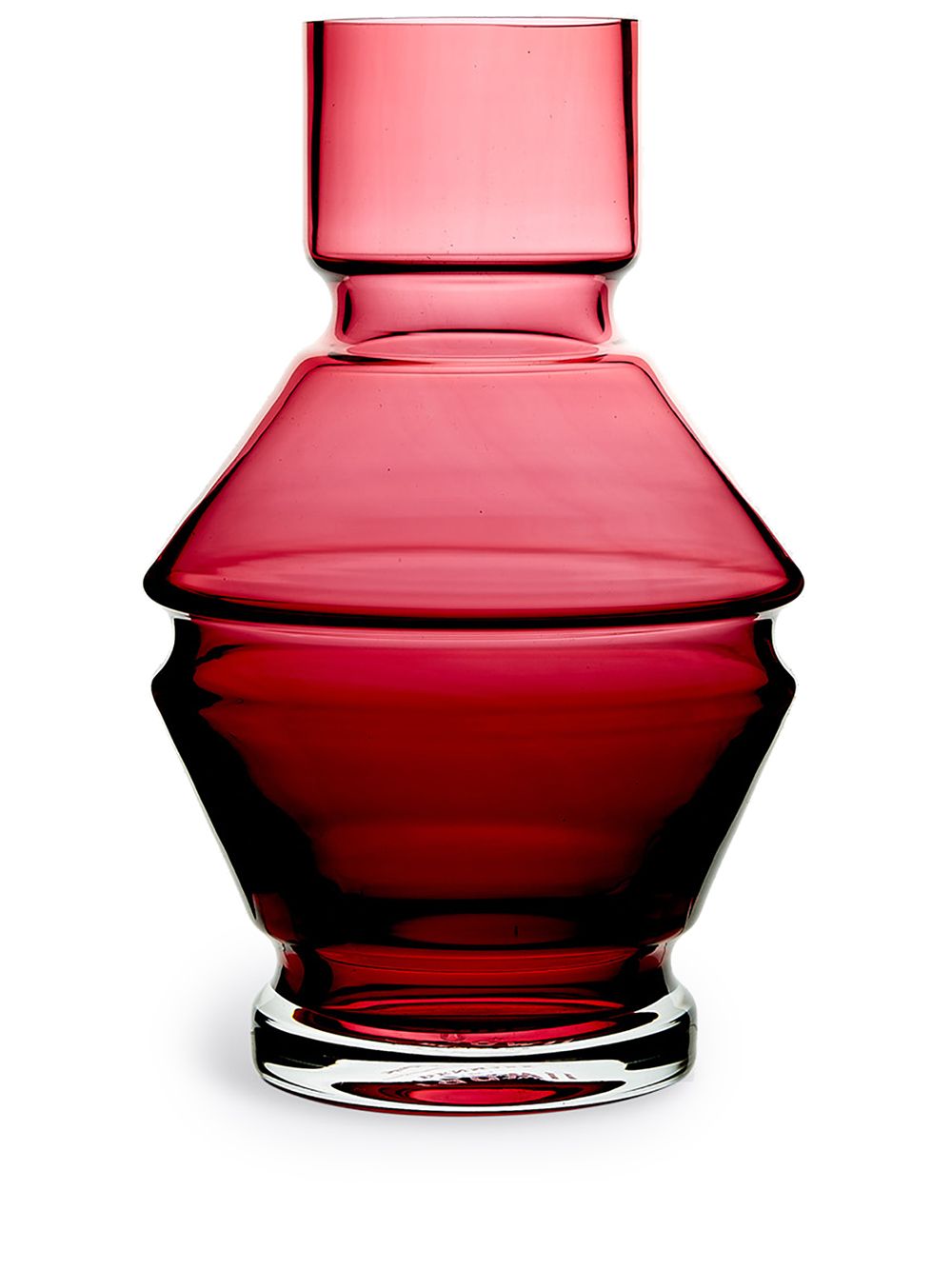 raawii Relæ glass vase (26cm) - Red von raawii