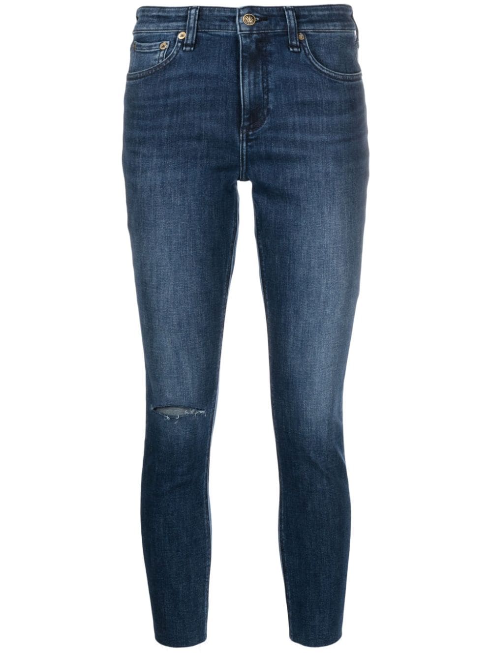 rag & bone Cate mid-rise skinny jeans - Blue von rag & bone