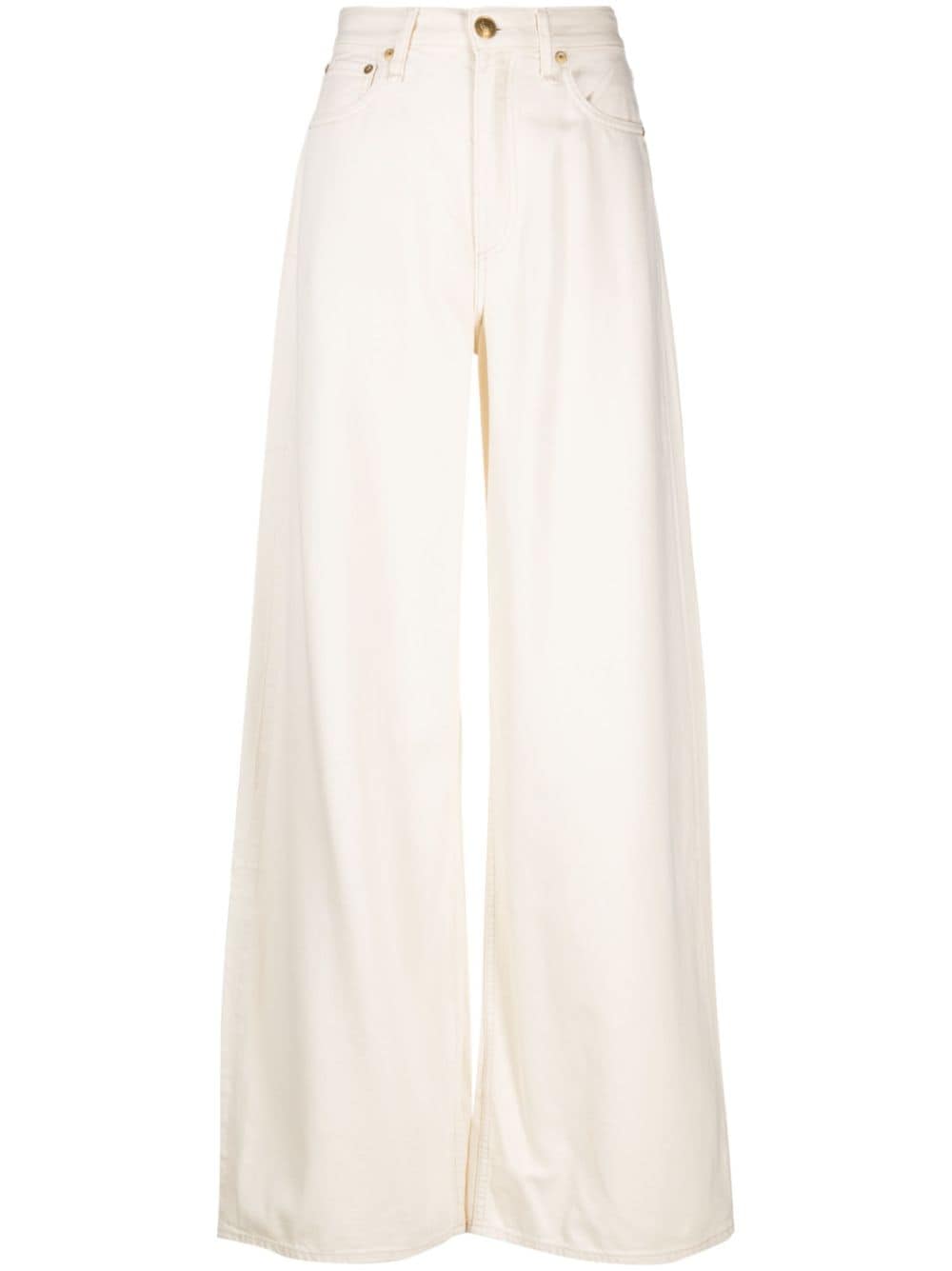 rag & bone Featherweight Sofie wide-leg jeans - Neutrals von rag & bone