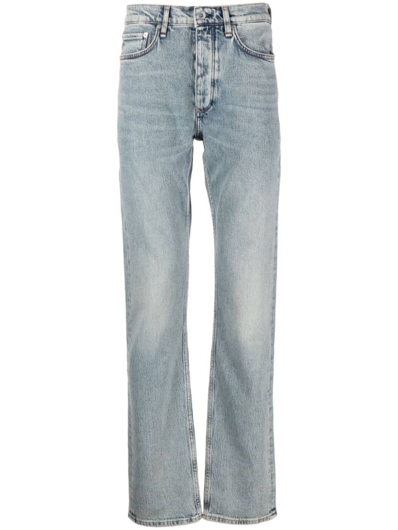 rag & bone Fit 4 mid-rise straight-leg jeans - Blue von rag & bone