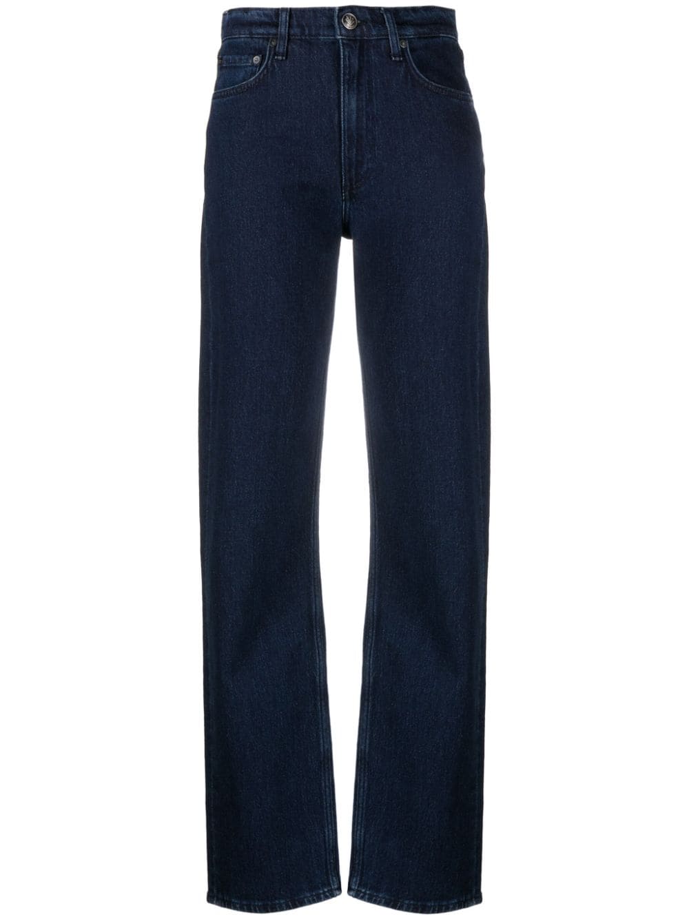 rag & bone Harlow mid-rise straight-leg jeans - Blue von rag & bone