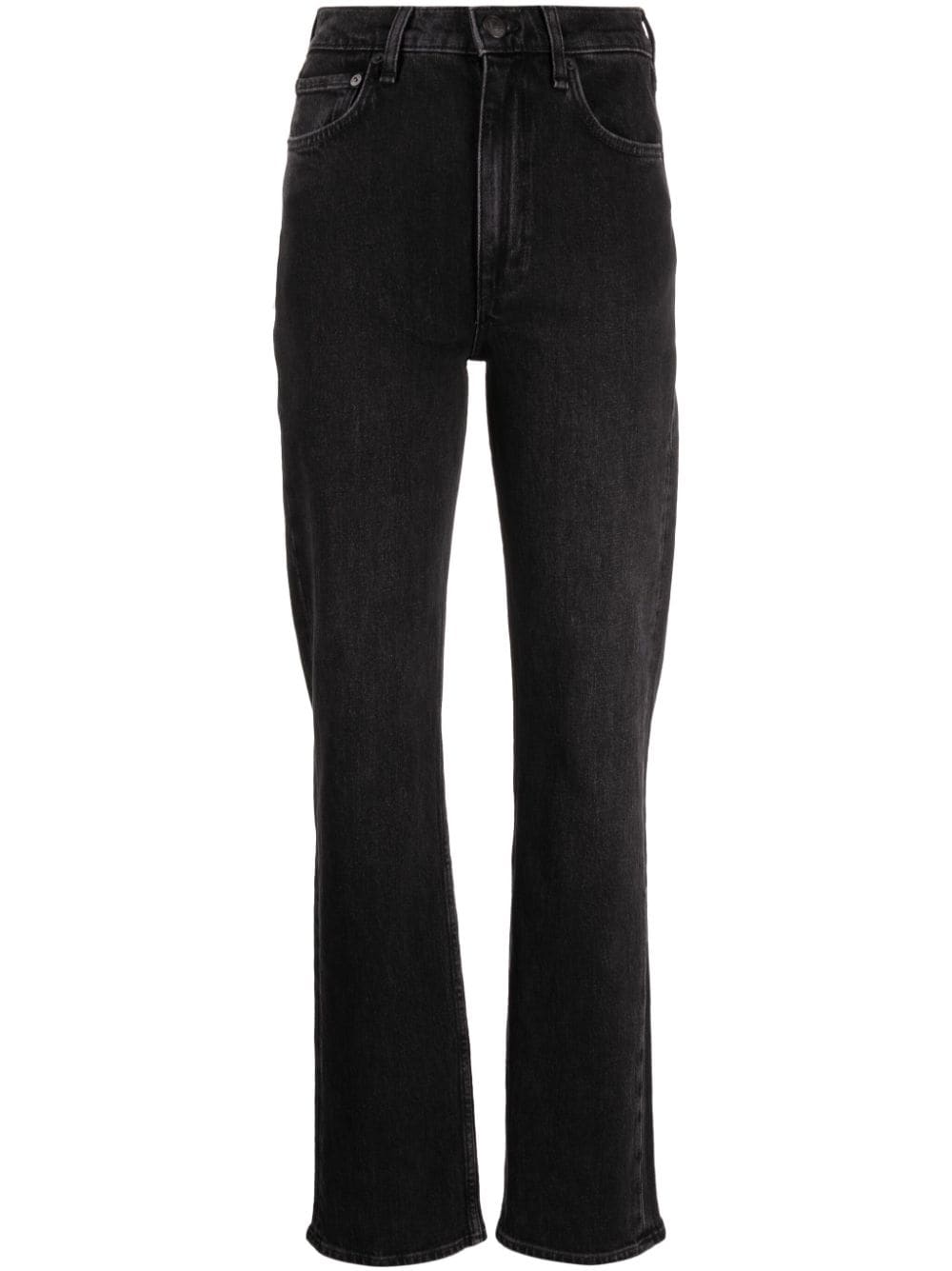 rag & bone Harlow straight-leg jeans - Black von rag & bone