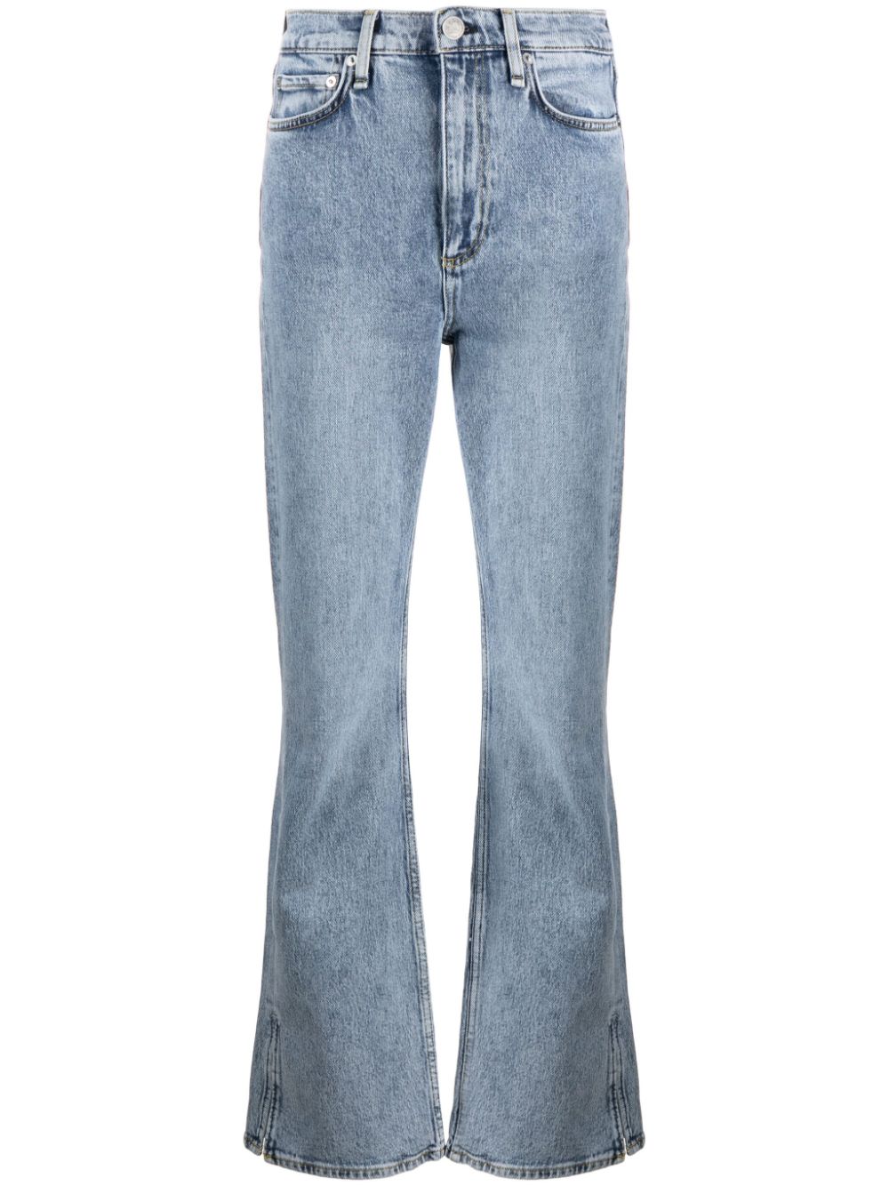 rag & bone Peyton high-rise bootcut jeans - Blue von rag & bone