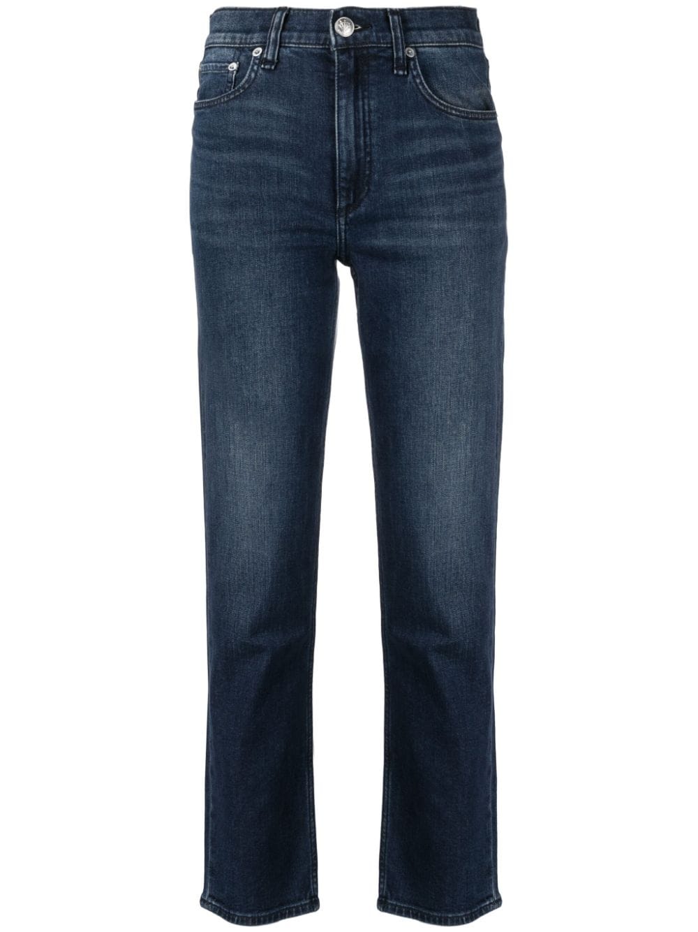 rag & bone Wren high-rise jeans - Blue von rag & bone