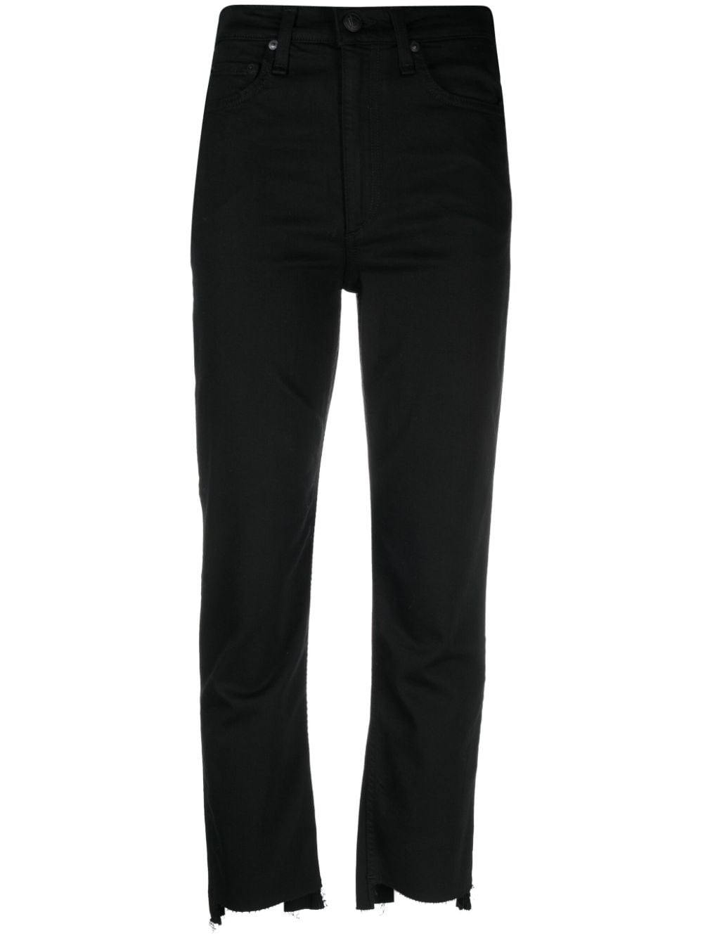 rag & bone Wren high-waisted skinny jeans - Black von rag & bone