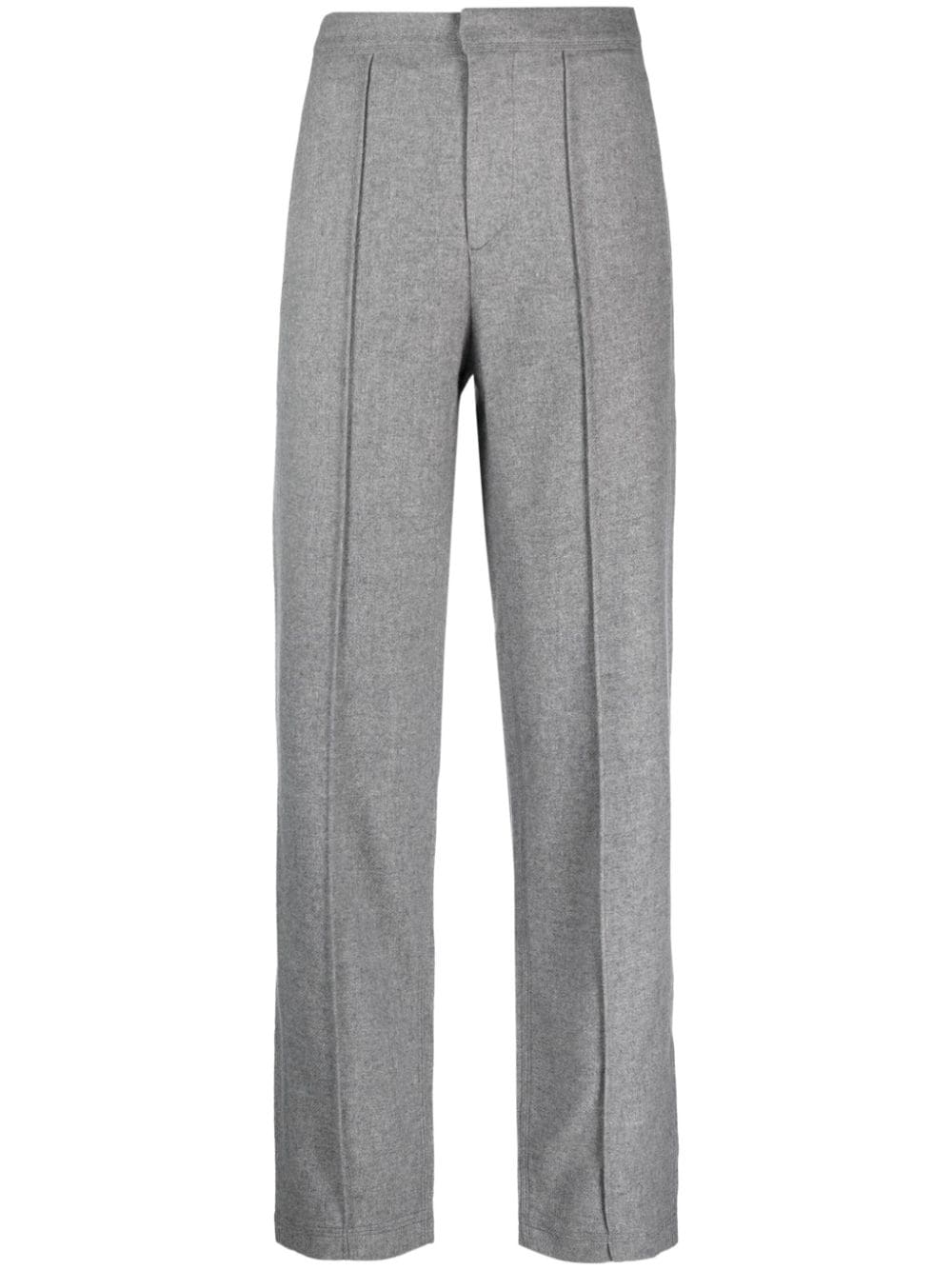 rag & bone high-waisted straight-leg trousers - Grey von rag & bone