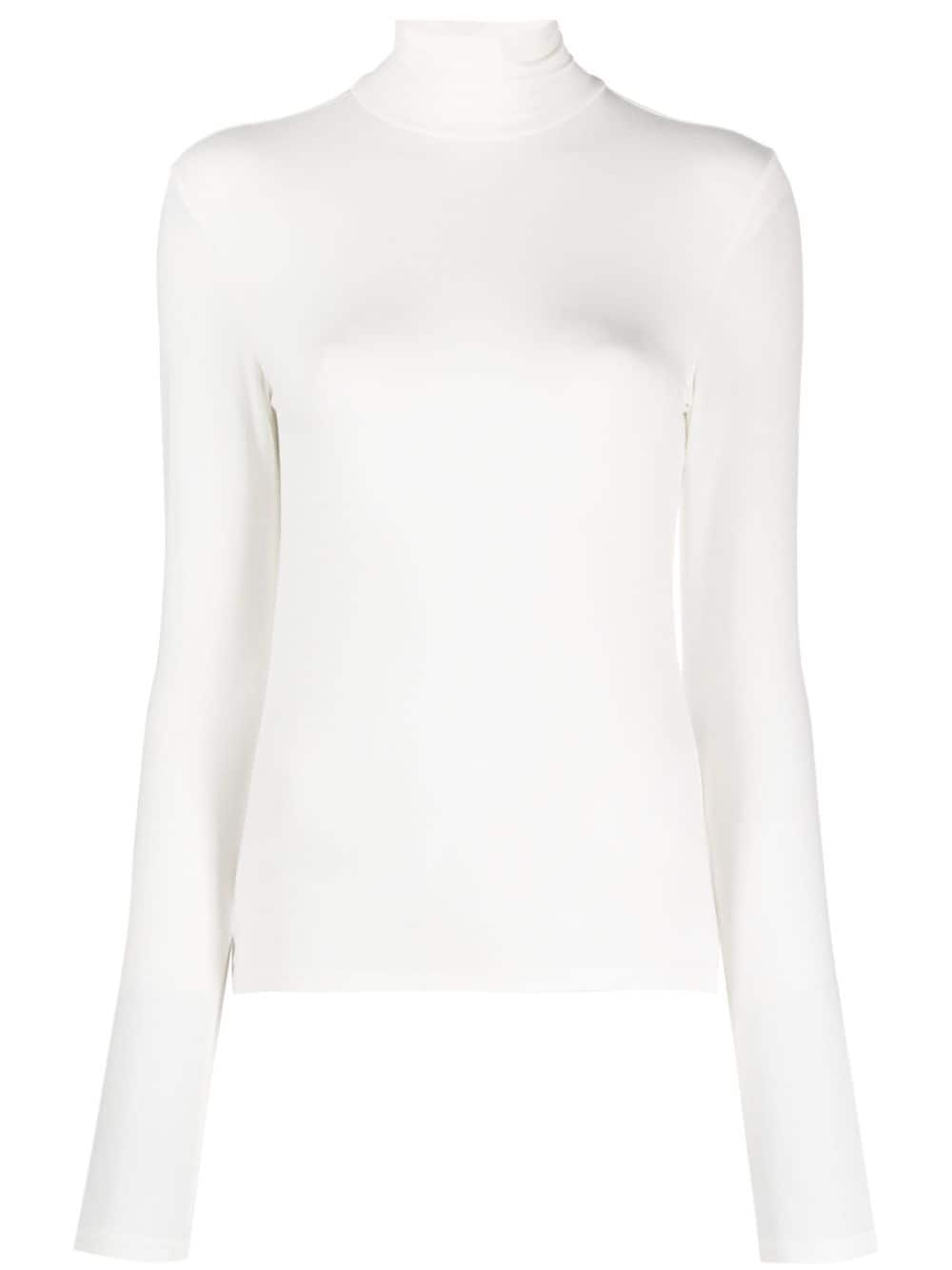 rag & bone mock-neck long-sleeve T-shirt - White von rag & bone