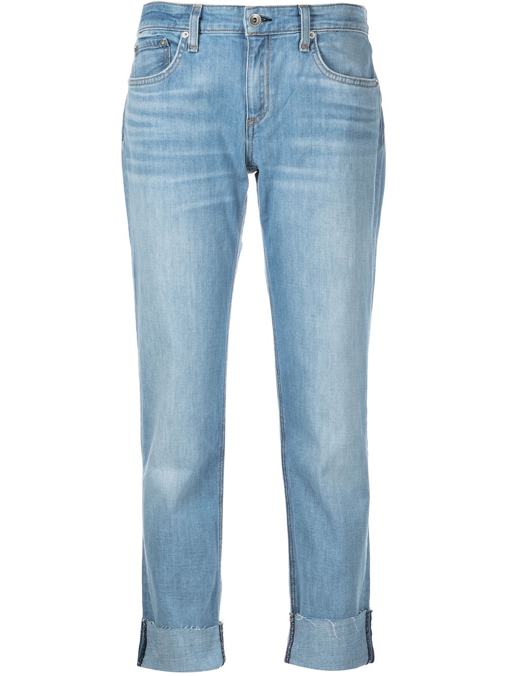 rag & bone slim-cut denim jeans - Blue von rag & bone