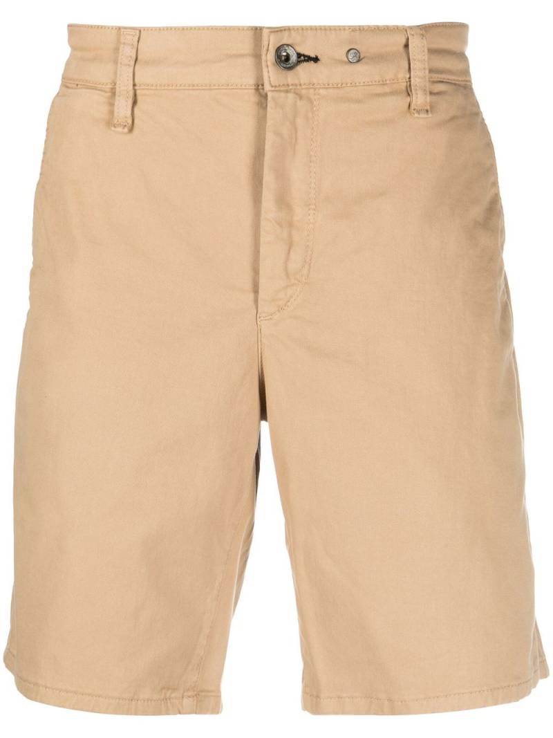 rag & bone straight-leg cotton shorts - Brown von rag & bone