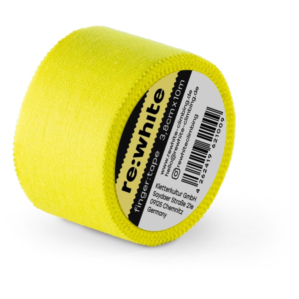 re:white - Tape - Tape Gr 10 m - Width: 3,5 cm gelb von re:white