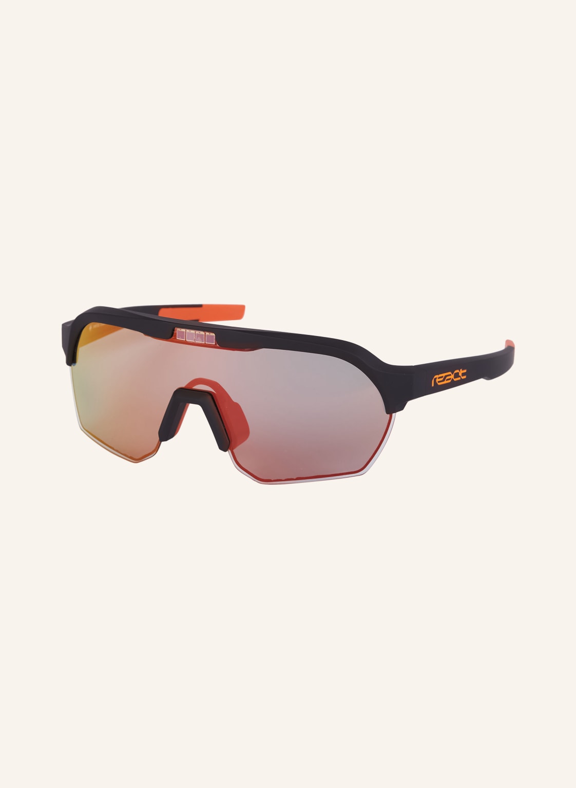 React Multisportbrille Optray schwarz React Multisportbrille Optray schwarz von react