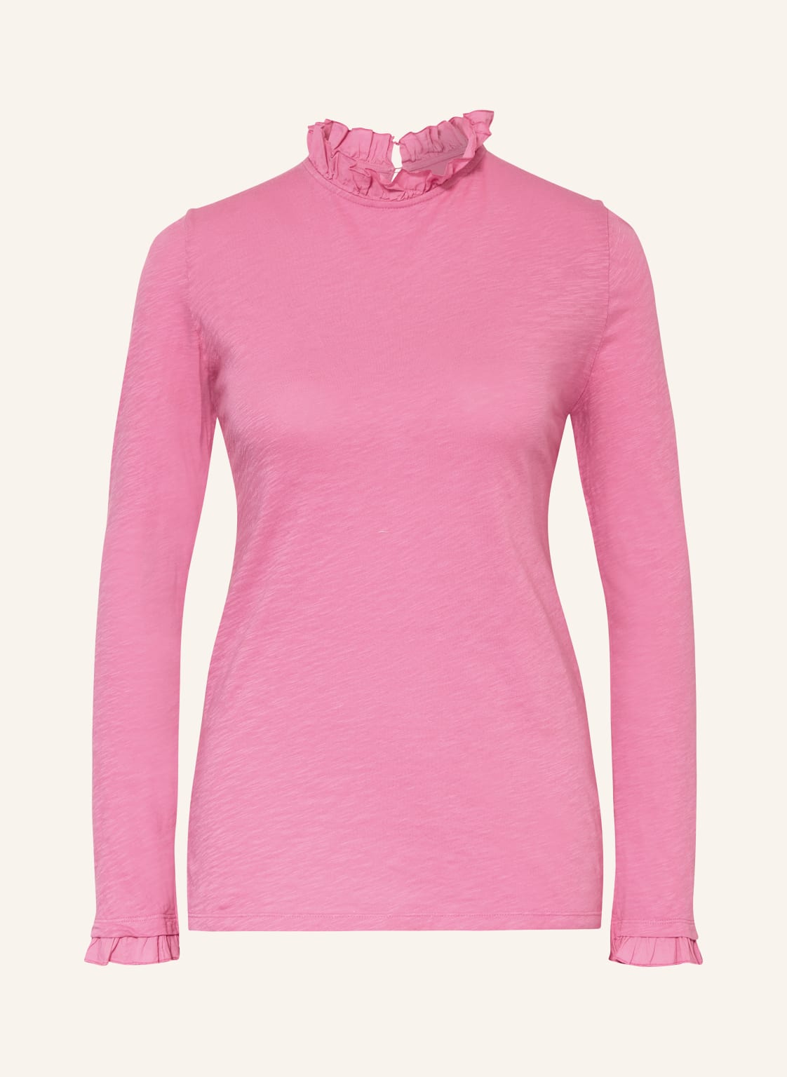 Rich&Royal Blusenshirt Aus Jersey Mit Rüschen rosa von rich&royal