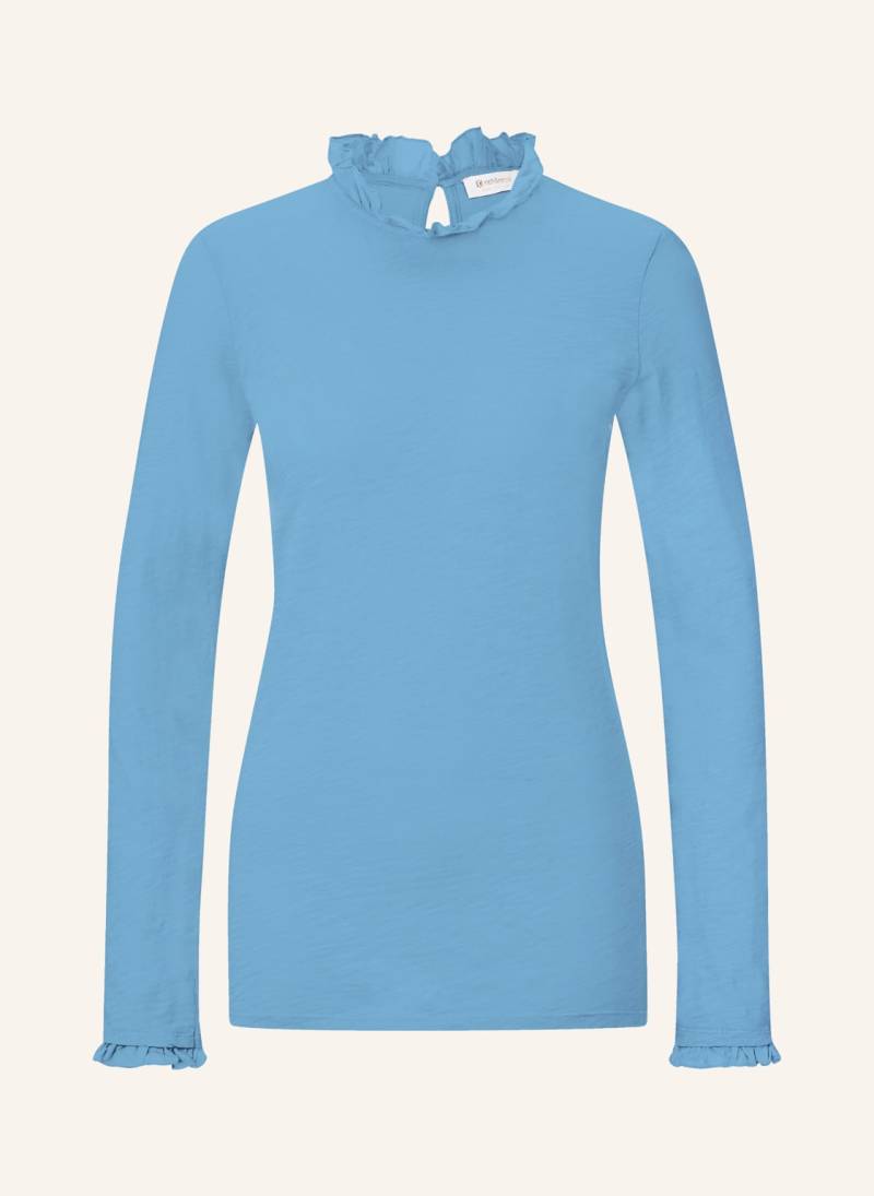 Rich&Royal Longsleeve Mit Rüschen blau von rich&royal