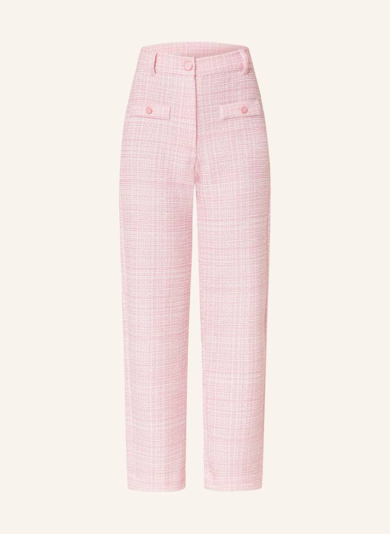 Rich&Royal Tweed-Hose Mit Glitzergarn rosa von rich&royal