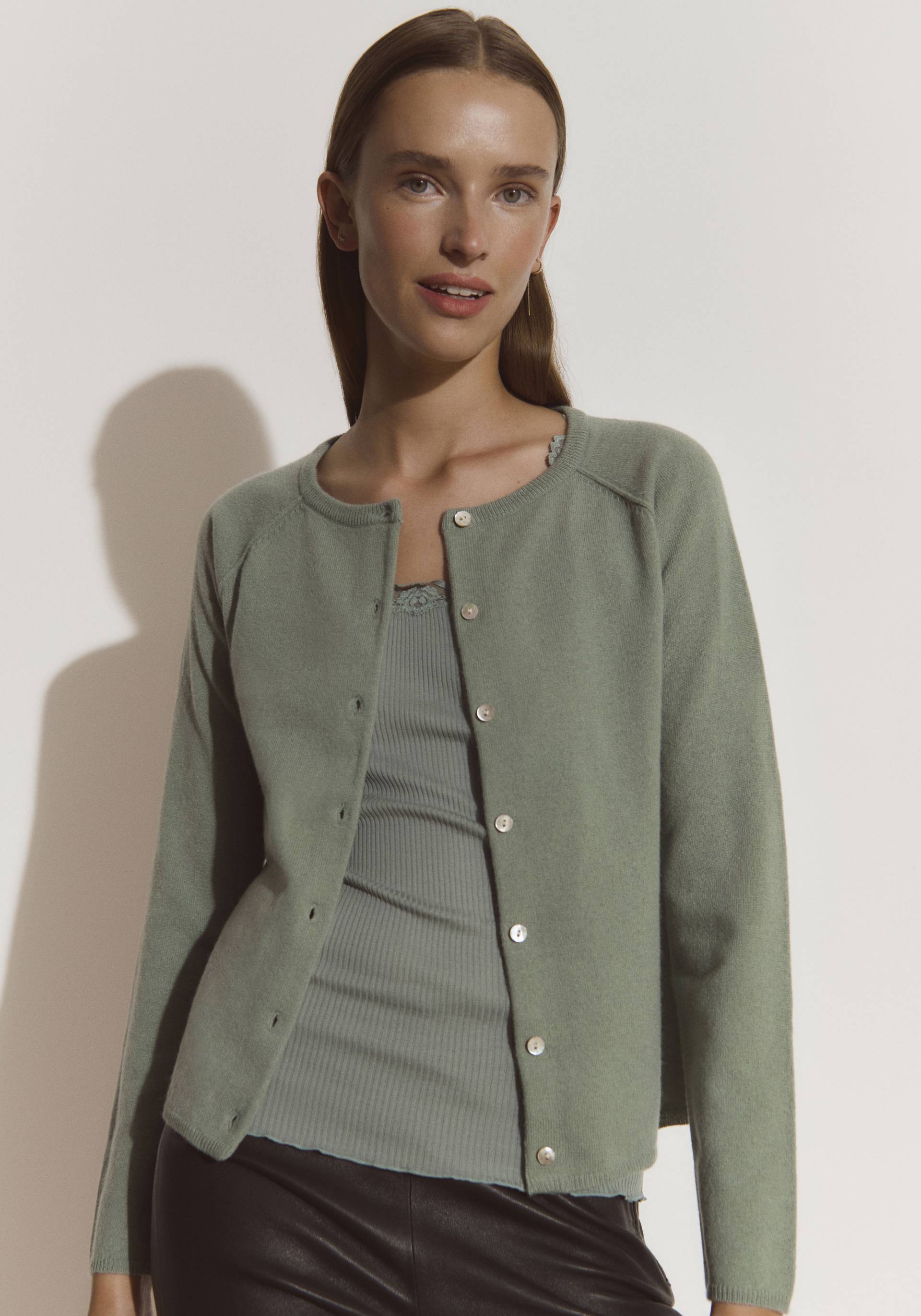rosemunde Strickjacke »LAICA«, mit Wolle und Kasmir von rosemunde