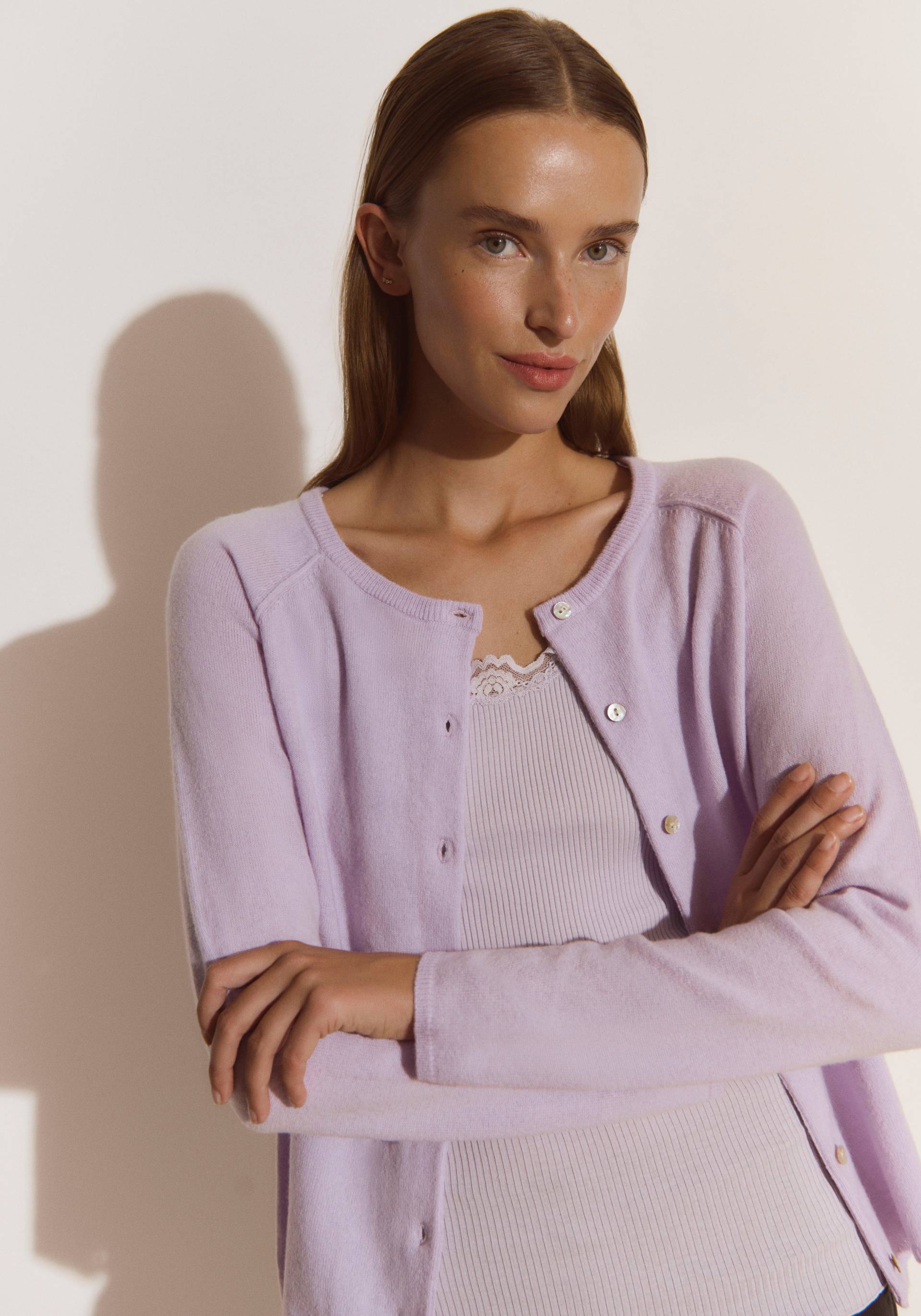 rosemunde Strickjacke »LAICA«, mit Wolle und Kasmir von rosemunde