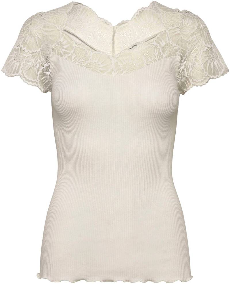 rosemunde T-Shirt, wunderschöner, elastischer Vintage-Spitzenbesatz von rosemunde