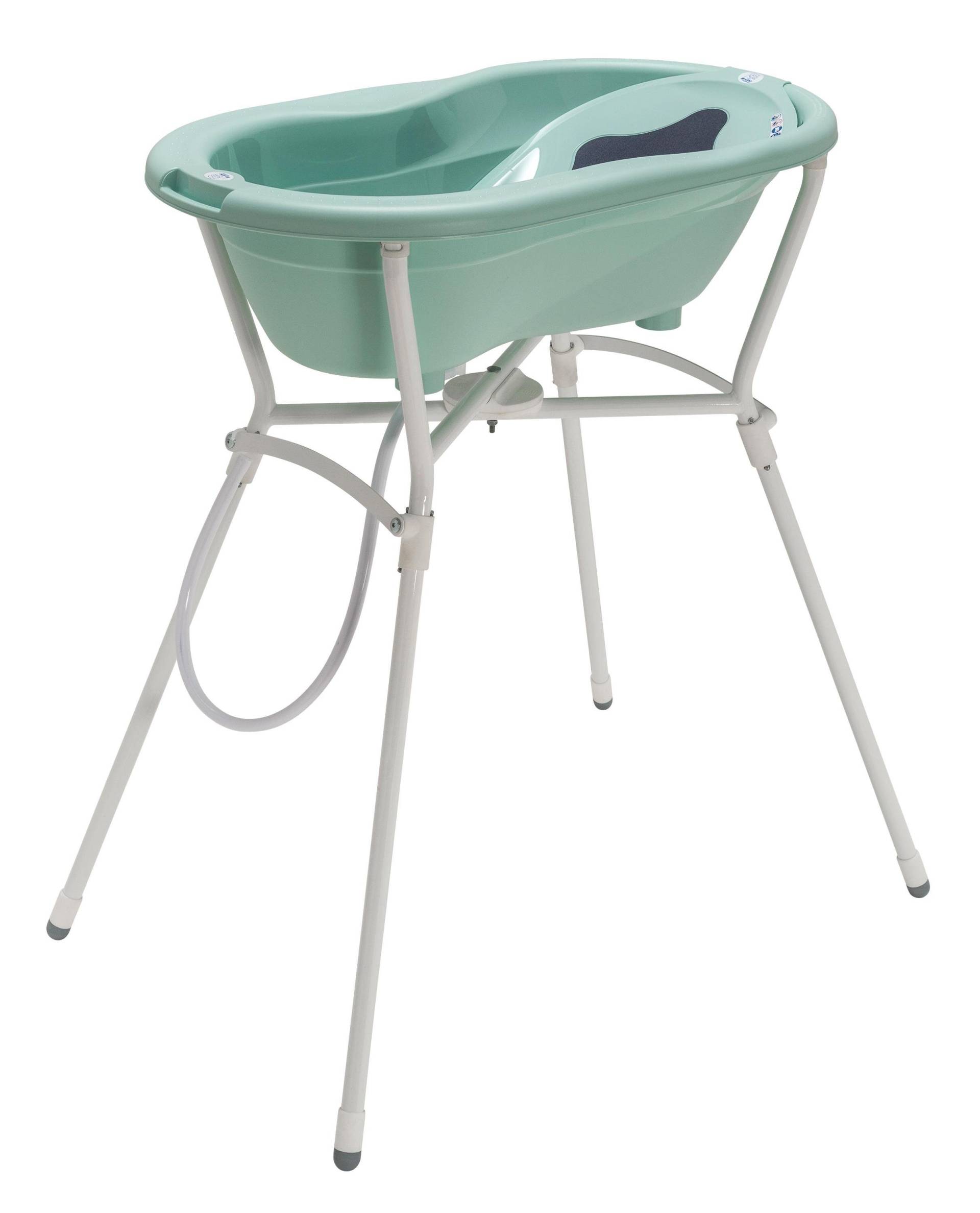 Rotho Babydesign Babybadewanne »Badelösung T0P mit Wannenständer«, (Set) von rotho babydesign