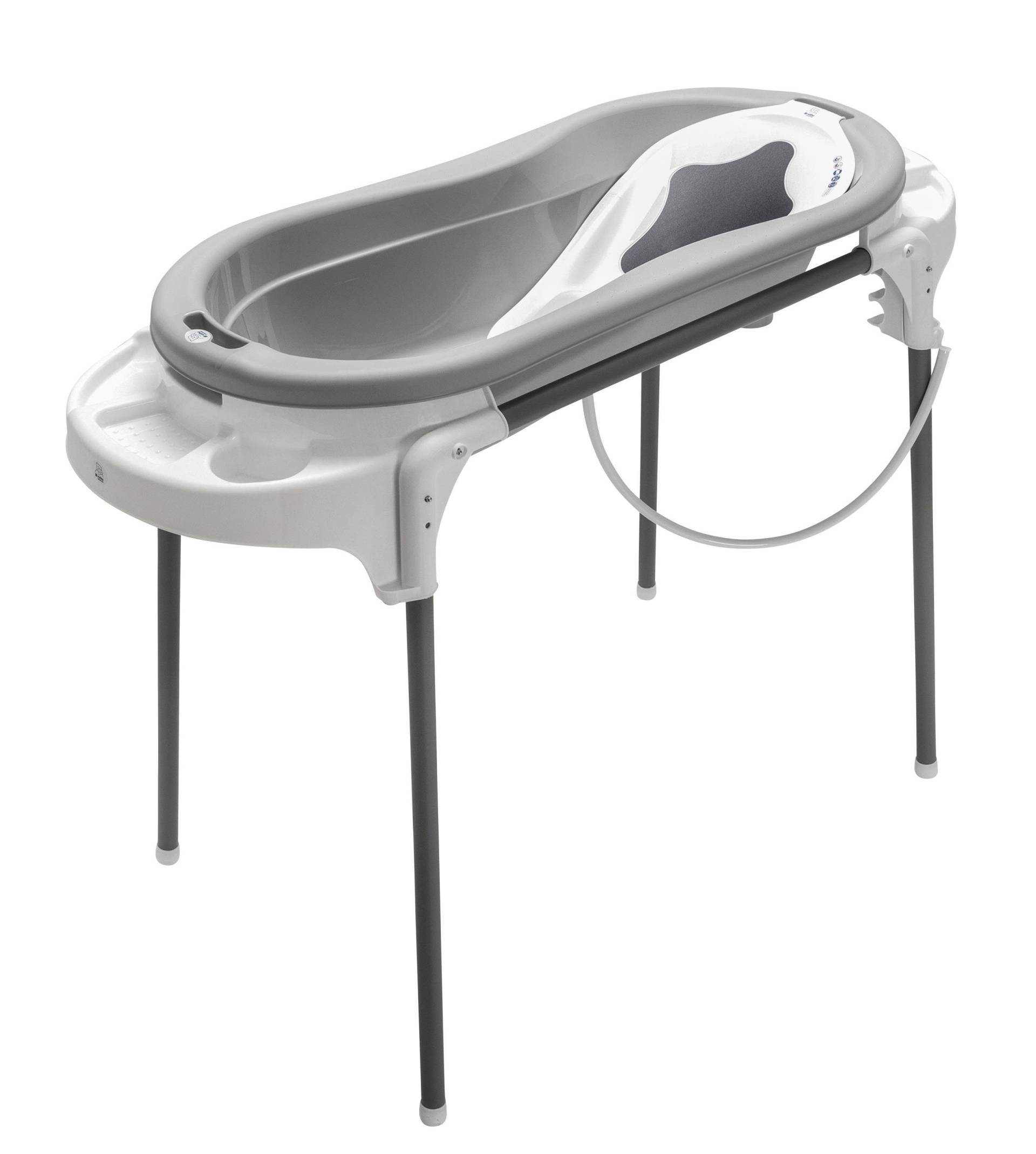 Rotho Babydesign Babybadewanne »TOPXtra Badestation, Stone Grey« von rotho babydesign