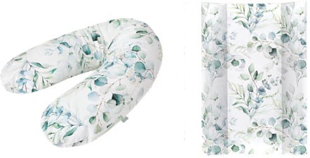 Rotho Babydesign Wickelauflage »Natural Leaves«, (Set, 2 tlg.) von rotho babydesign