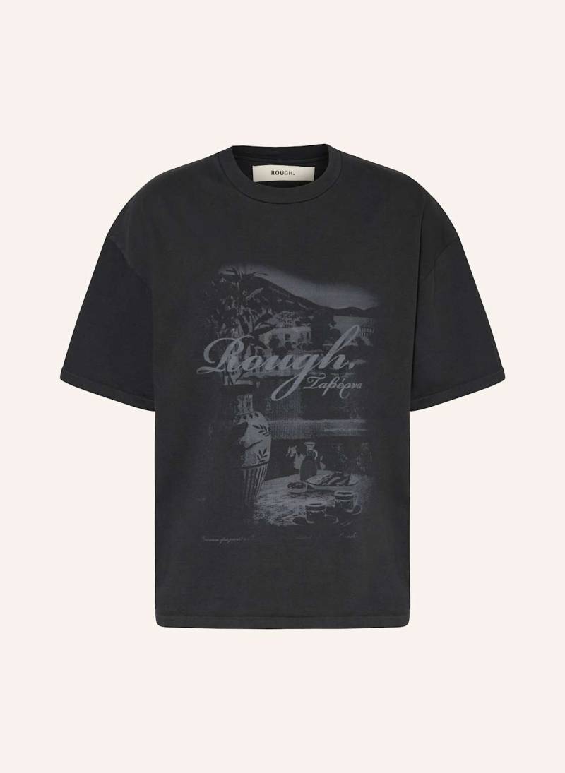 Rough. T-Shirt Vintage Taverna schwarz von rough.