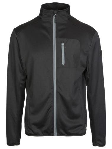 rukka Abel Herren Midlayer Waffel Fleece Jacke - black (Grösse: XL)