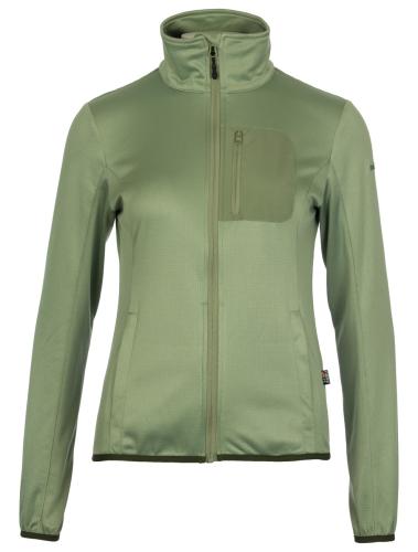 rukka Annie Damen Midlayer Waffel Fleece Jacke - loden frost (Grösse: 34) von rukka