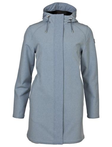 rukka Astrid Damen Soft Shell Mantel - faded denim (Grösse: 42) von rukka