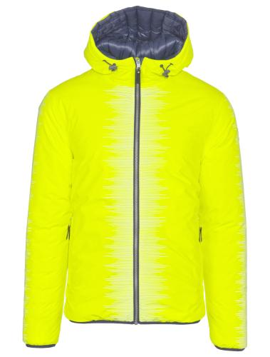 rukka Blaze Men Winterjacke Herren reflektierend und reversibel - fluorescent lemon (Grösse: S) von rukka