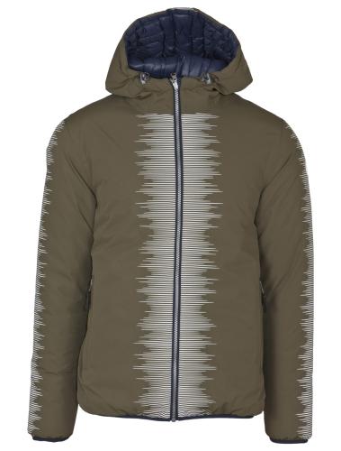 rukka Blaze Men Winterjacke Herren reflektierend und reversibel - ivy green (Grösse: L) von rukka