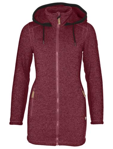 rukka Franca Damen Fleece Mantel - rhubarb red (Grösse: 36) von rukka