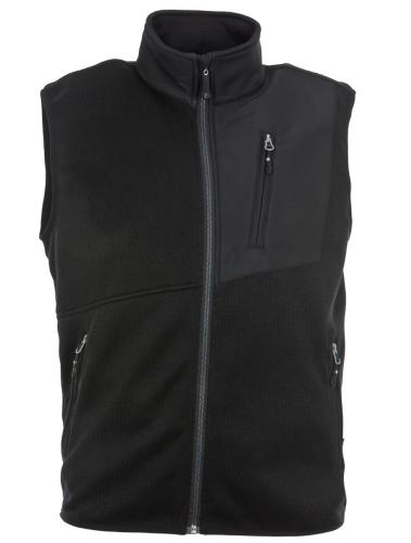 rukka Konrad Herren Fleece Gilet - black (Grösse: 3XL) von rukka