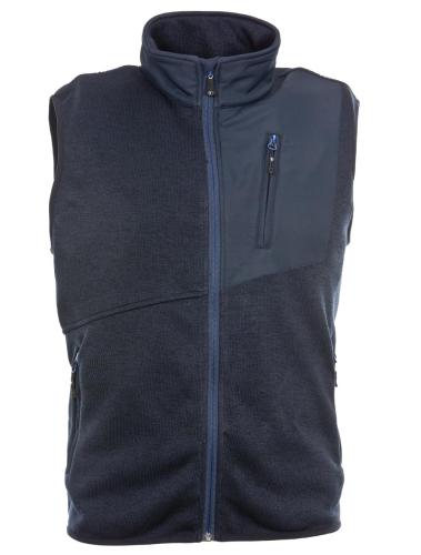 rukka Konrad Herren Fleece Gilet - total eclipse (Grösse: XL) von rukka