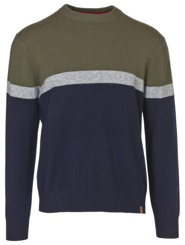 rukka Kuno Herren Pullover Rundhals - olive (Grösse: L) von rukka