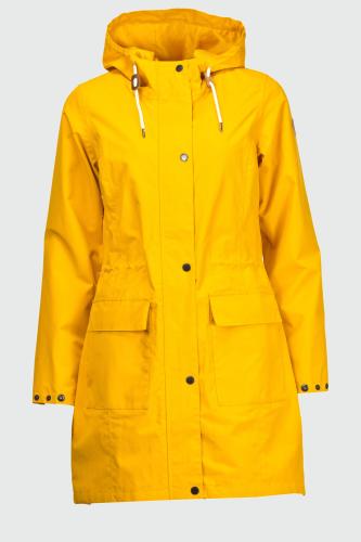 rukka Letti Damen Regenmantel - golden yellow (Grösse: 36) von rukka