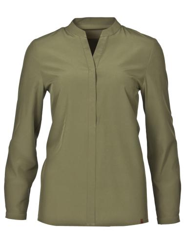 rukka Majako Damen Reise Bluse - deep lichen green (Grösse: 40) von rukka