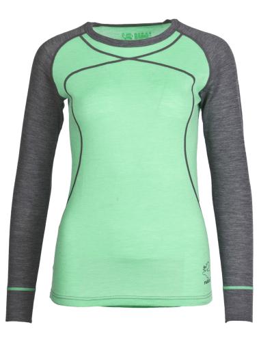rukka Meralda Top Damen Langarmshirt - biscay green (Grösse: M) von rukka